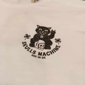 SKULLS MACHINE T-SHIRT COWLY