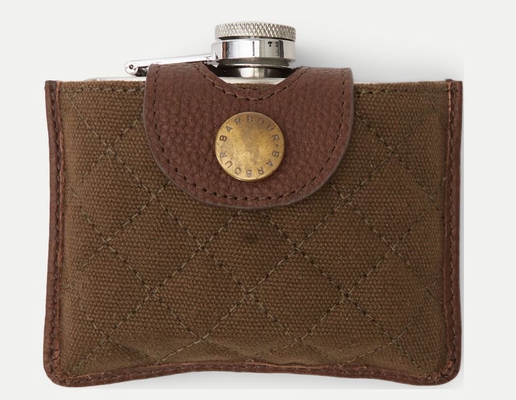 BARBOUR 5oZ HINGED FLASK