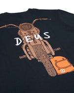 Charger l&#39;image dans la galerie, DEUS EX MACHINA FRONTAGE TEE BLACK
