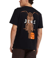 Charger l&#39;image dans la galerie, DEUS EX MACHINA FRONTAGE TEE BLACK
