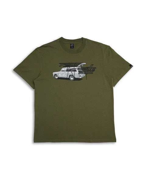 DEUS EX MACHINA SURWAGON TEE KAKI