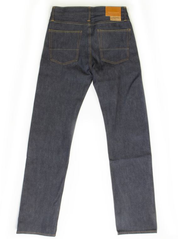 TELLASON JOHN GRAHAM MELLOR SLIM STRAIGHT SELVEDGE JEANS 16.5 OZ