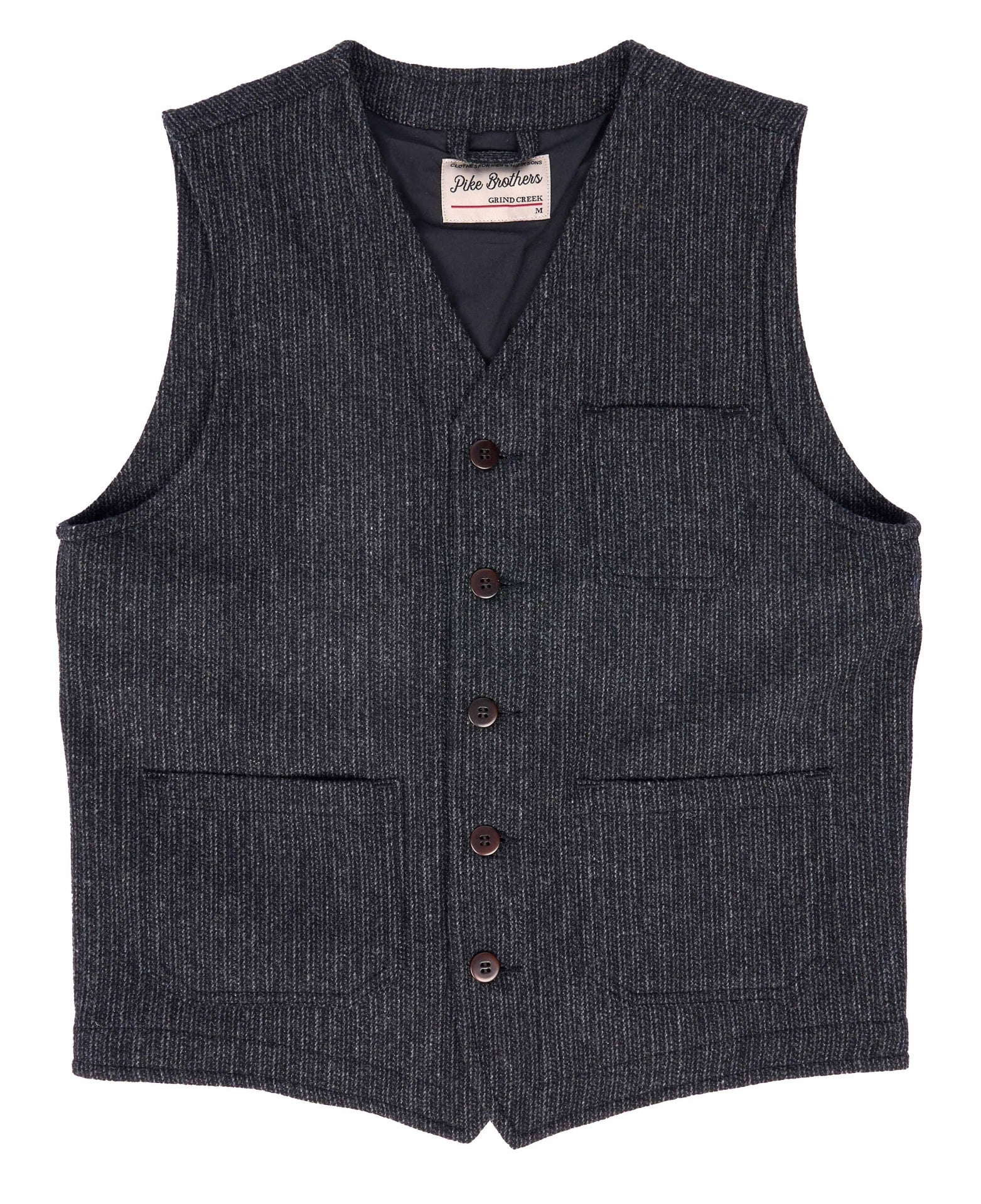 PIKE BROTHERS 1937 ROAMER VEST GLASGOW GREY