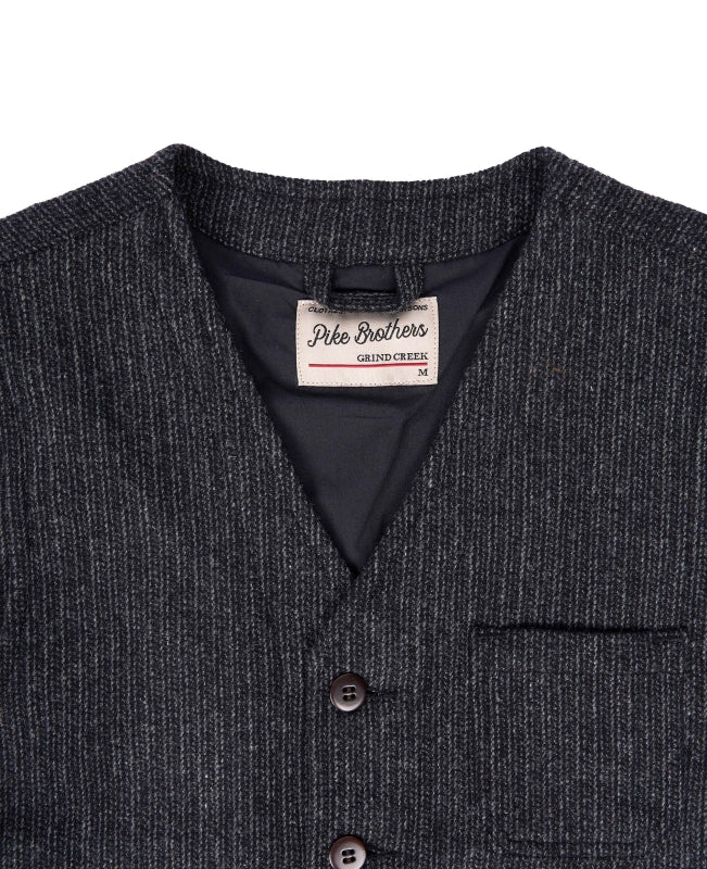 PIKE BROTHERS 1937 ROAMER VEST GLASGOW GREY