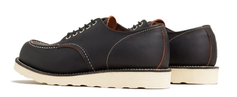 RED WING SHOES 8090 MOC OXFORD BLACK