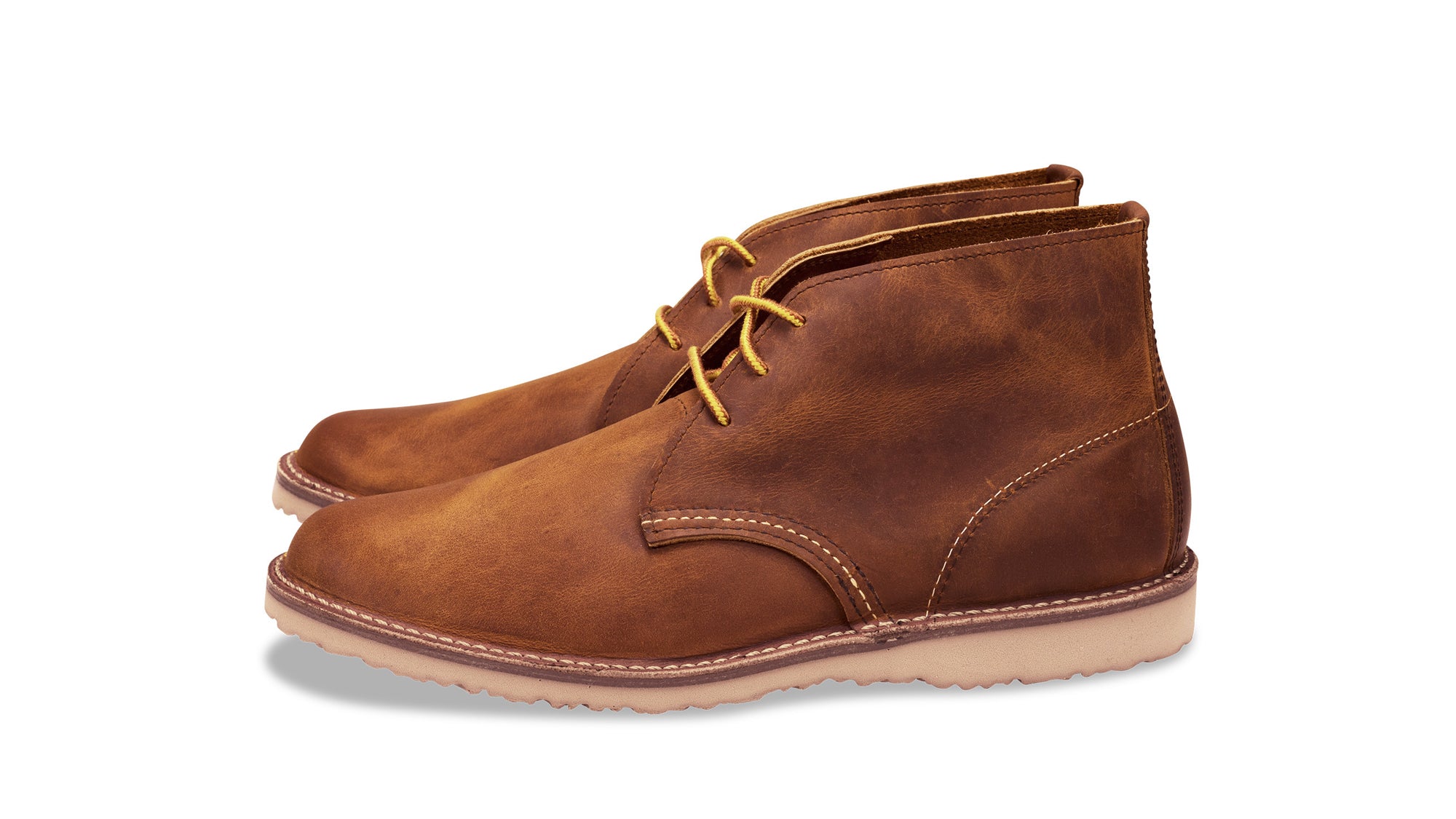 RED WING SHOES 3322 CHUKKA COPPER R&T