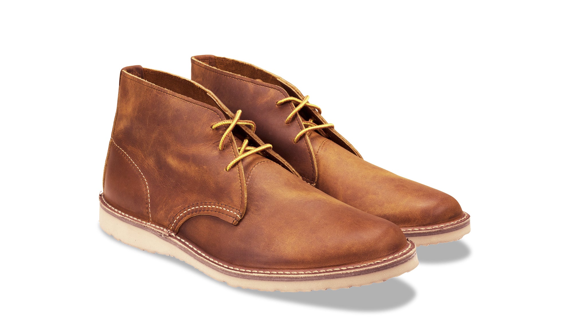 RED WING SHOES 3322 CHUKKA COPPER R&T