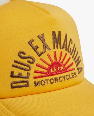 DEUS EX MACHINA SUNFLARE TRUCKER YELLOW