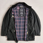 Charger l&#39;image dans la galerie, BARBOUR B.INTL SMQ 60TH ANNIVERSARY WAX JACKET BLACK
