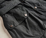 Charger l&#39;image dans la galerie, BARBOUR B.INTL SMQ 60TH ANNIVERSARY WAX JACKET BLACK
