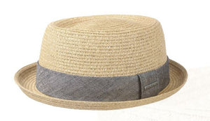 STETSON CHAPEAU PORKPIE TOYO ETE